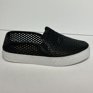 Jibs Women's Classic Slip On Shoes Black, Size 8 M